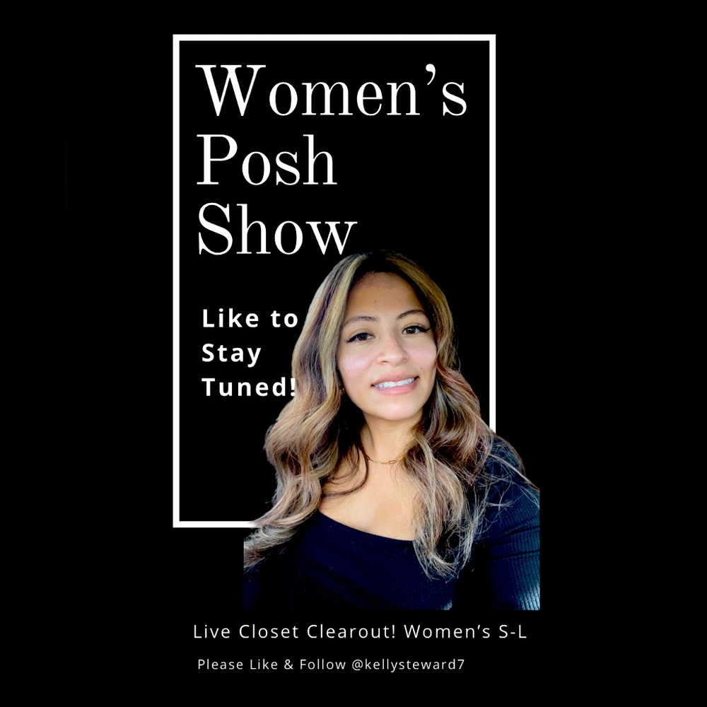 LIVE Women’s Posh Show! Closet Clearout!! Sizes S-L